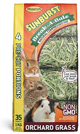 Higgins Sunburst Break-A-Bale Orchard Grass 35oz
