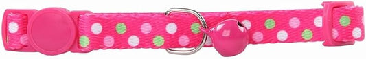 Pawise Polka Dots Cat Collar
