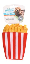 لعبة مضغ للكلاب على شكل بطاطس مقلية حمراء وصفراء من باوز