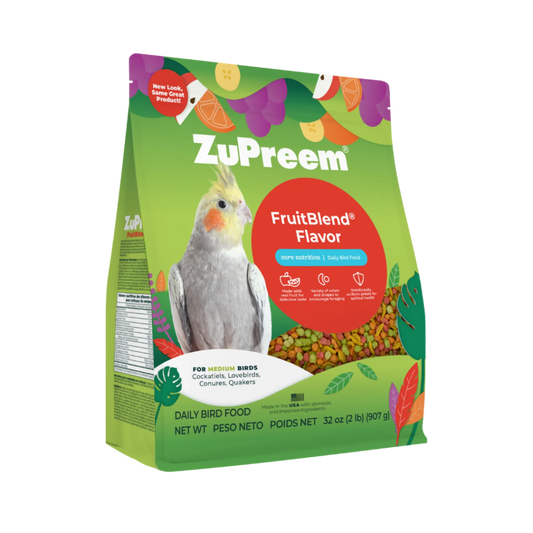 FruitBlend Flavor for Medium Size Birds 2 lbs (0.91 kg)