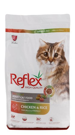 Reflex Gourmet Dry Food with Chicken & Rice for Adult Cats