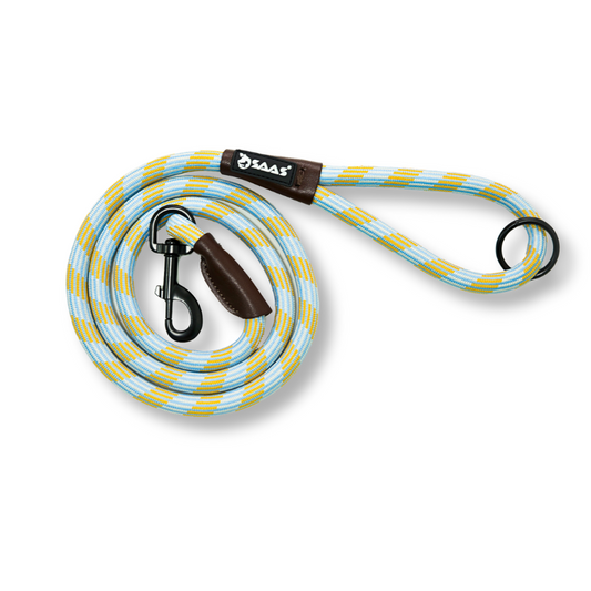 Pet Reflective Round Leashes 1.2x150Cm-Yellow