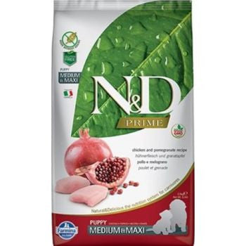 Farmina N&D Chicken & Pomegranate Medium and Maxi Puppy 12KG
