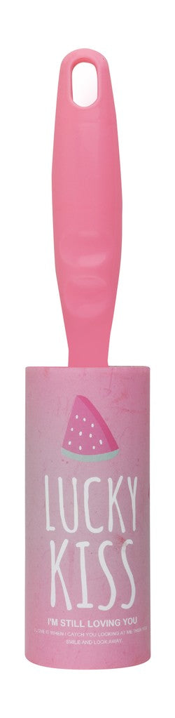 بكرة إزالة الوبر من Petbroo Lucky Kiss Pink Pet Lint Roller