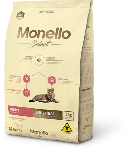 Monello Select Cat - Meat and Liver 15kg