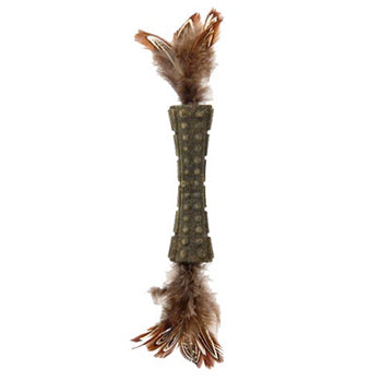 Catnip ‰ÛÏJohnny Sticks‰۝ w/ Double Side Natural Feather