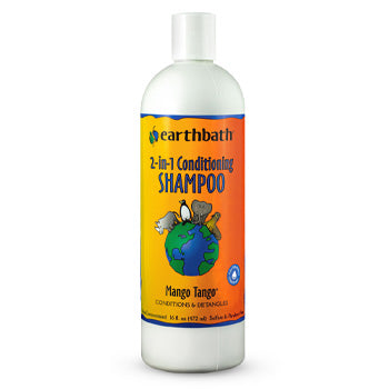 earthbath 2-in-1 Conditioning Shampoo, Mango Tangoå¨, Conditions & Detangles 16 oz