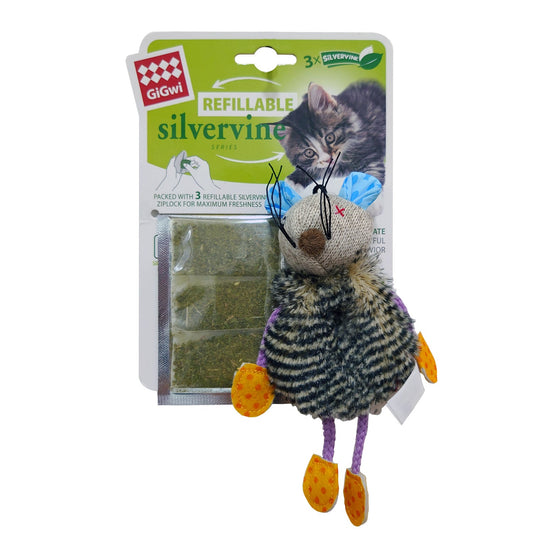 Mouse Refillable Slivervine with 3 Slivervine teabags with ziplock bagåÊ