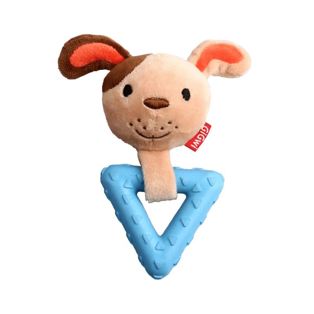 GiGwi Suppa Puppa Dog with Squeaker inside ‰ÛÒ Plush/TPR (Small)