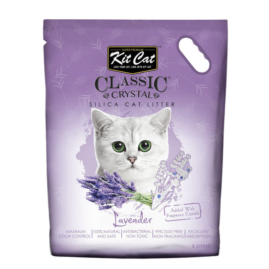 Kit Cat Classic Crystal Cat Litter ‰ÛÒ Lavender (5 Litres)