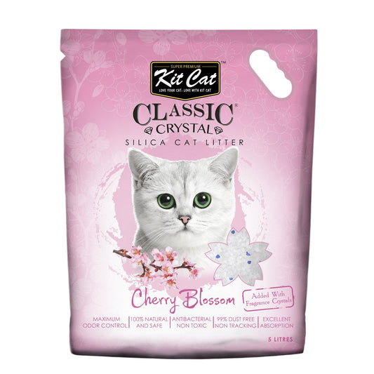 Kit Cat Classic Crystal Cat Litter ‰ÛÒ Cherry Blossom (5 Litres)