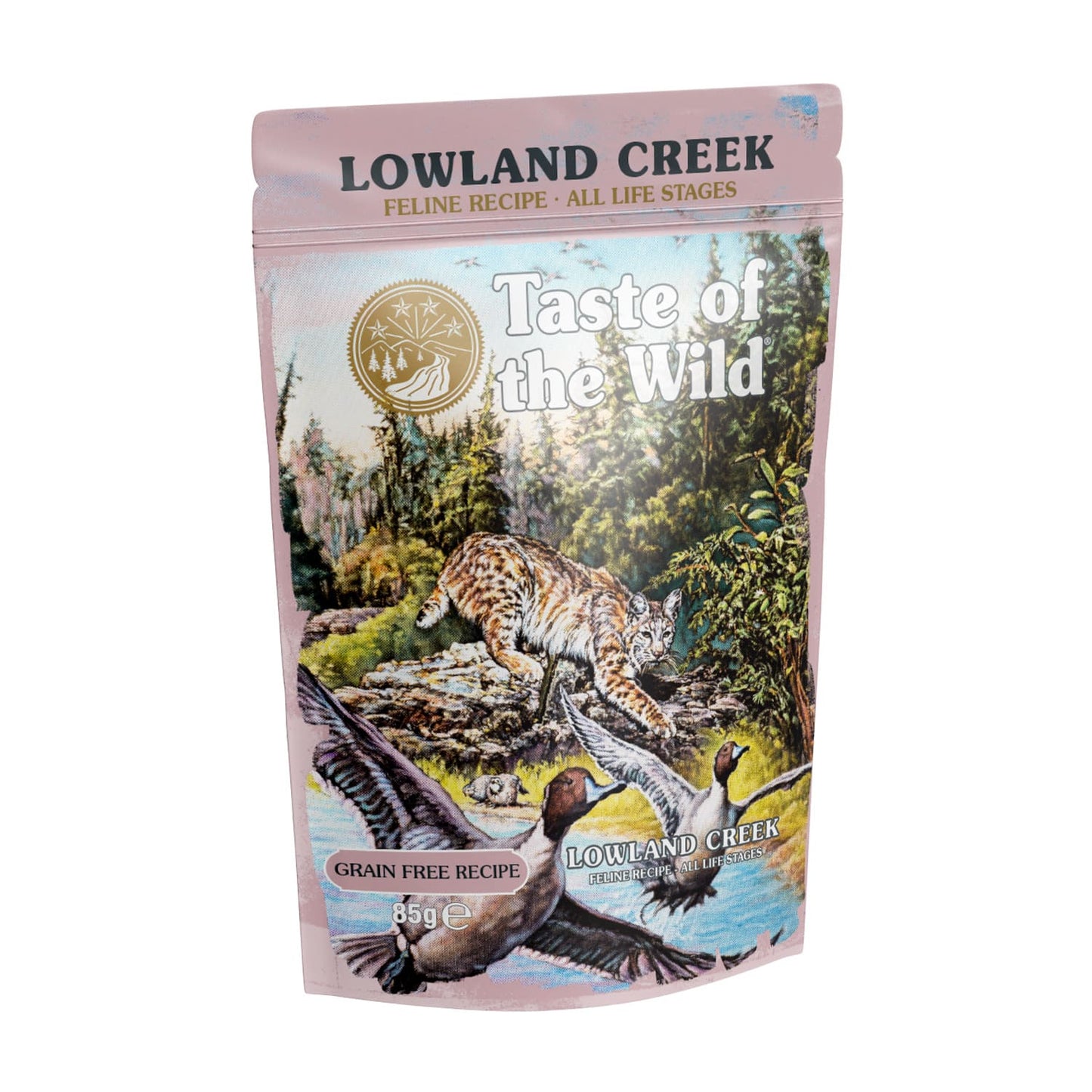 Taste of the Wild Lowland Creek Cat Pouch Chunks in Gravy – 85g