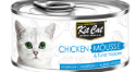Kit Cat Wet Food Mousse with Chicken & Tuna Topper