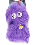 All for Paws Purple Monster Squeaky Dog Toy