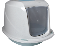 Georplast Green & White Cat Litter Box (42x35x32cm)