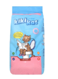 Kiki Kat White Bentonite Clumping Cat Litter Baby Powder Scent
