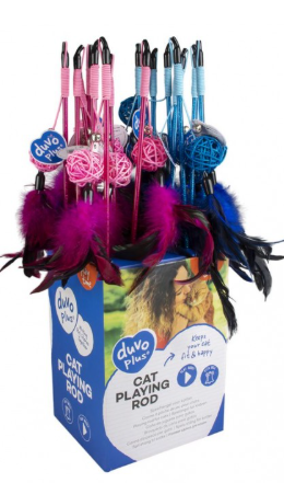 Duvo Playing Rod Catchy Willow Ball Mix - 47x3.8x3.5cm