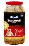 Drools Biscuit Dog Treats with Chicken & Egg