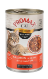 Promax Wet Food with Salmon in Gravy for Adult Cats