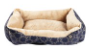 Pawise Beige & Blue Pet Bed (44x35x12cm)