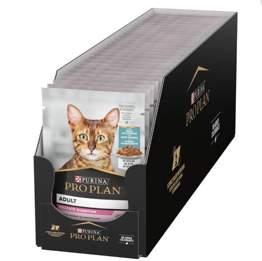 PRO PLAN DELICATE WET CAT FOOD WITH OCEANFISH