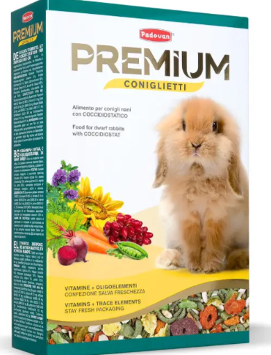 Padovan Premium Coniglietti (Rabbit) 500gm