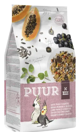 Witte Molen Puur Large Parakeet & Cockatoo[Weight - 2Kg]