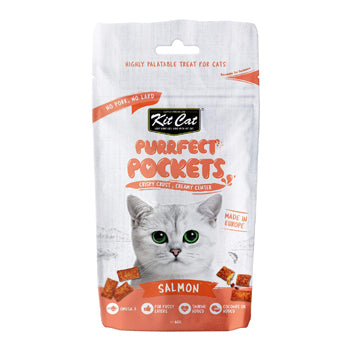 Kit Cat Purrfect Pockets Salmon 60g