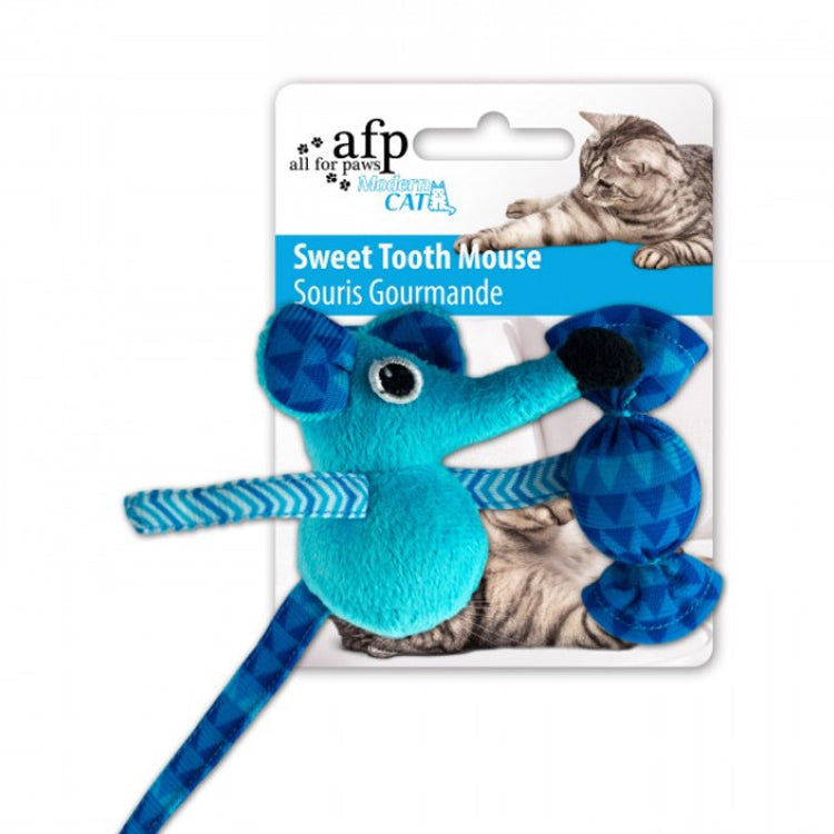 فأر حلوى الأسنان - أزرق 