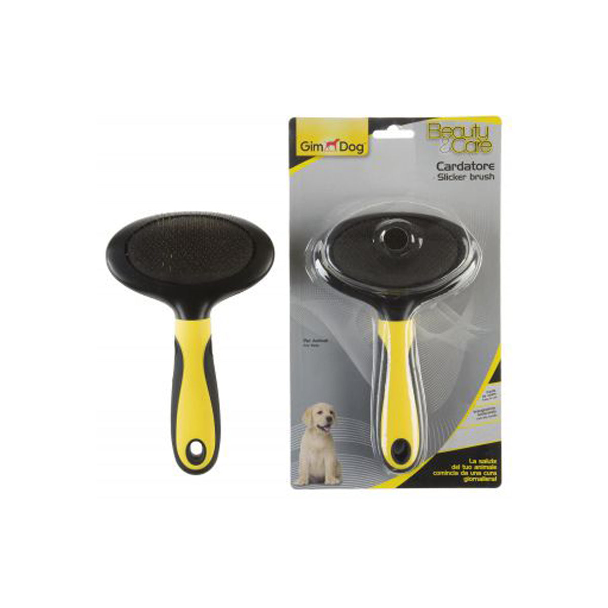 GimDog Slicker Brush Hard - Large