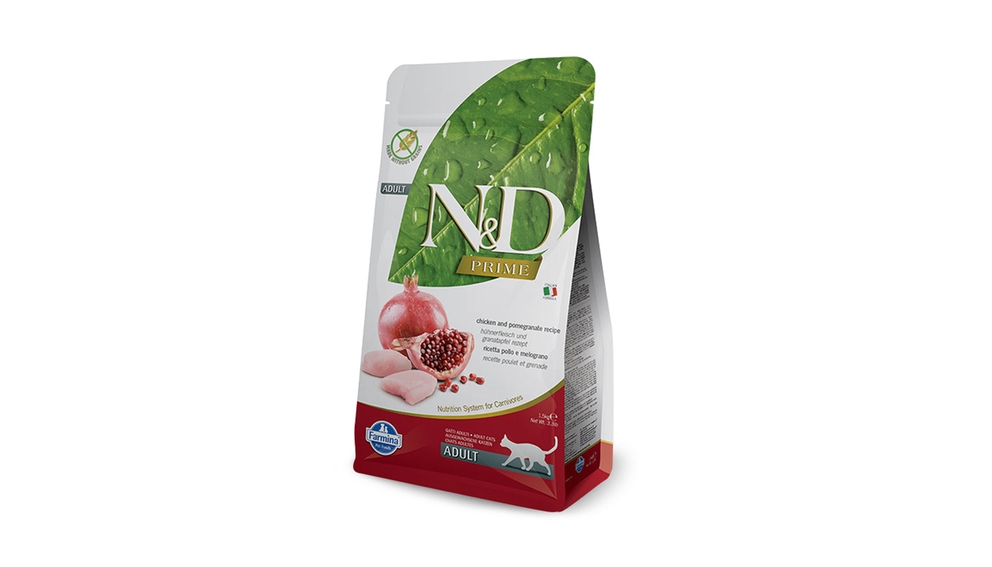 Farmina Natural and Delicious Chicken and Pomegranate Adult Cat Food 300g