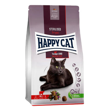 Happy Cat ‰ÛÒ Sterilized Adult Bavarian Beef 1.3kg