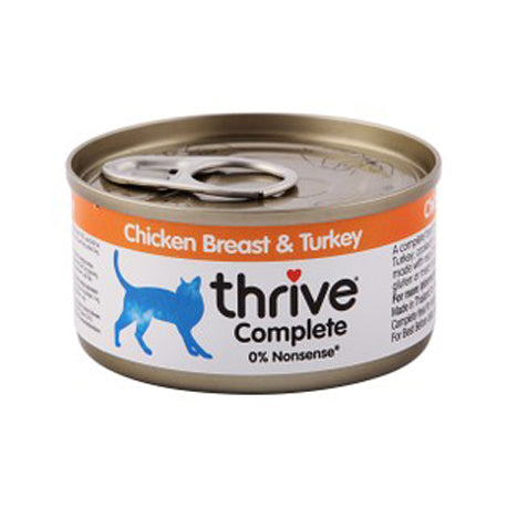 Thrive Wet Cat Food with Chicken Breast & Turkey