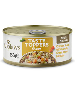 أبلوز تيست توبر يخنة دجاج نباتي لكلب تين