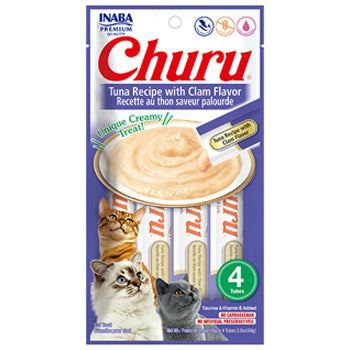 Churu Tuna Recipe With Clam Flavor 4PCS/PK