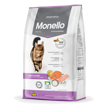 Monello Adult Cats Sterilized (Turkey and Salmon Flavor) 1KG