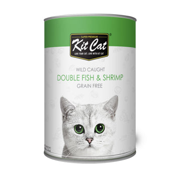 Kit Cat Wild Caught Double Fish & Shrimp
