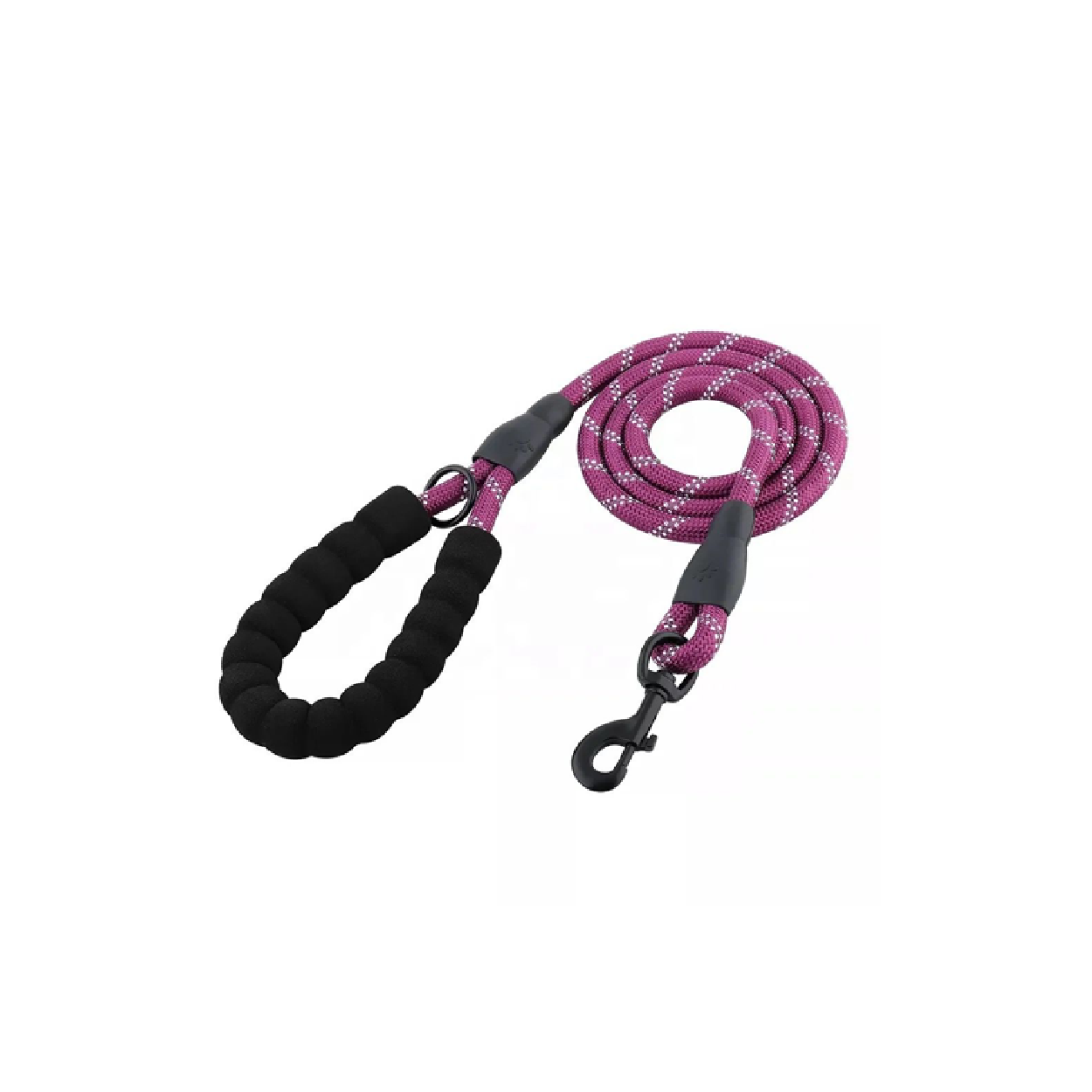 Dog Round Leash XL 1.5x150 Cm (Purple)