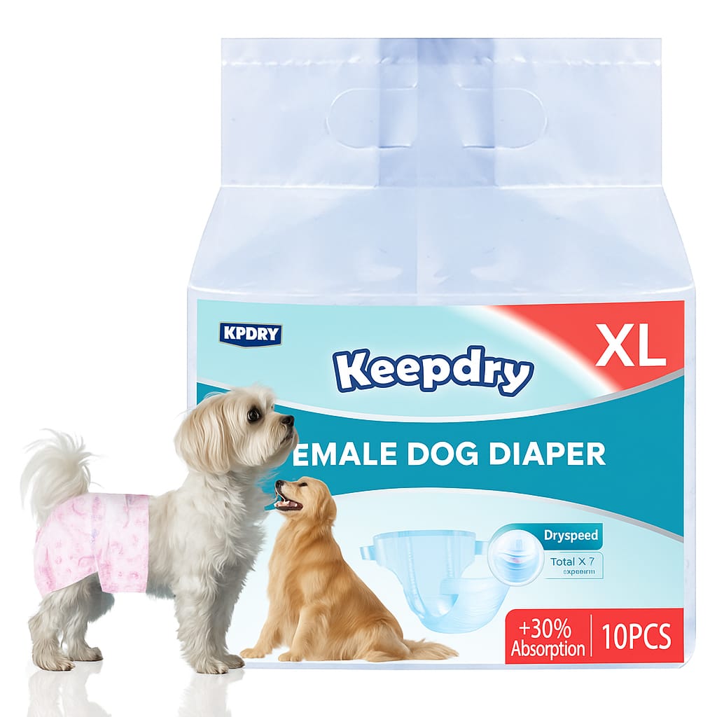 Keep Dry Famle Dog Diaper (XLarge)