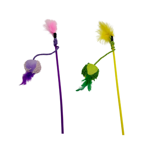 Teaser Stick Toy 50cm
