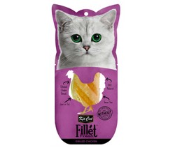 Kit Cat Low Fat Fillet Cat Treat with Grilled Chicken 30 gr