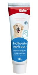 Bioline Dog Toothpaste Beef Flavor 100 gr