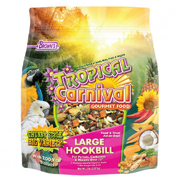 FM Brown's Tropical Carnivalå¨ Gourmet Large Hookbill Food