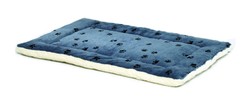 Midwest Quiet Time Blue Reversible Pet Bed & Crate Mat (54x32cm)