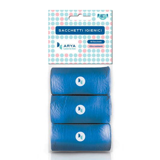 أكياس إعادة تعبئة البراز من آريا، 3 × 20 كيسًا