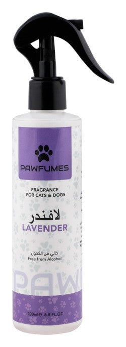 بخاخ معطر للحيوانات الأليفة برائحة اللافندر من باوفيمز 200 مل 