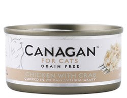 Canagan Wet Cat Food with Chicken & Crab 75 G