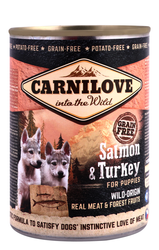 Carnilove Pate with Salmon, Turkey & Fruits for Puppies (1-12 Months)