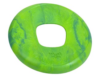 West Paw Seaflex Sailz Large Green Frisbee Disc Dog Fetch Toy