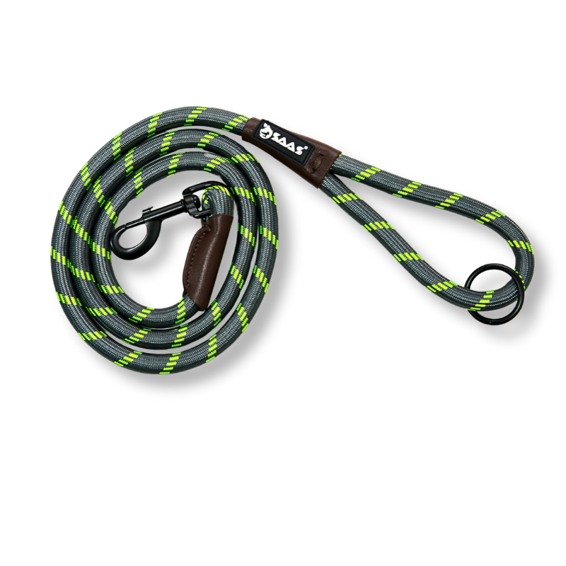 Pet Reflective Round Leashes 1.2x150Cm-Green